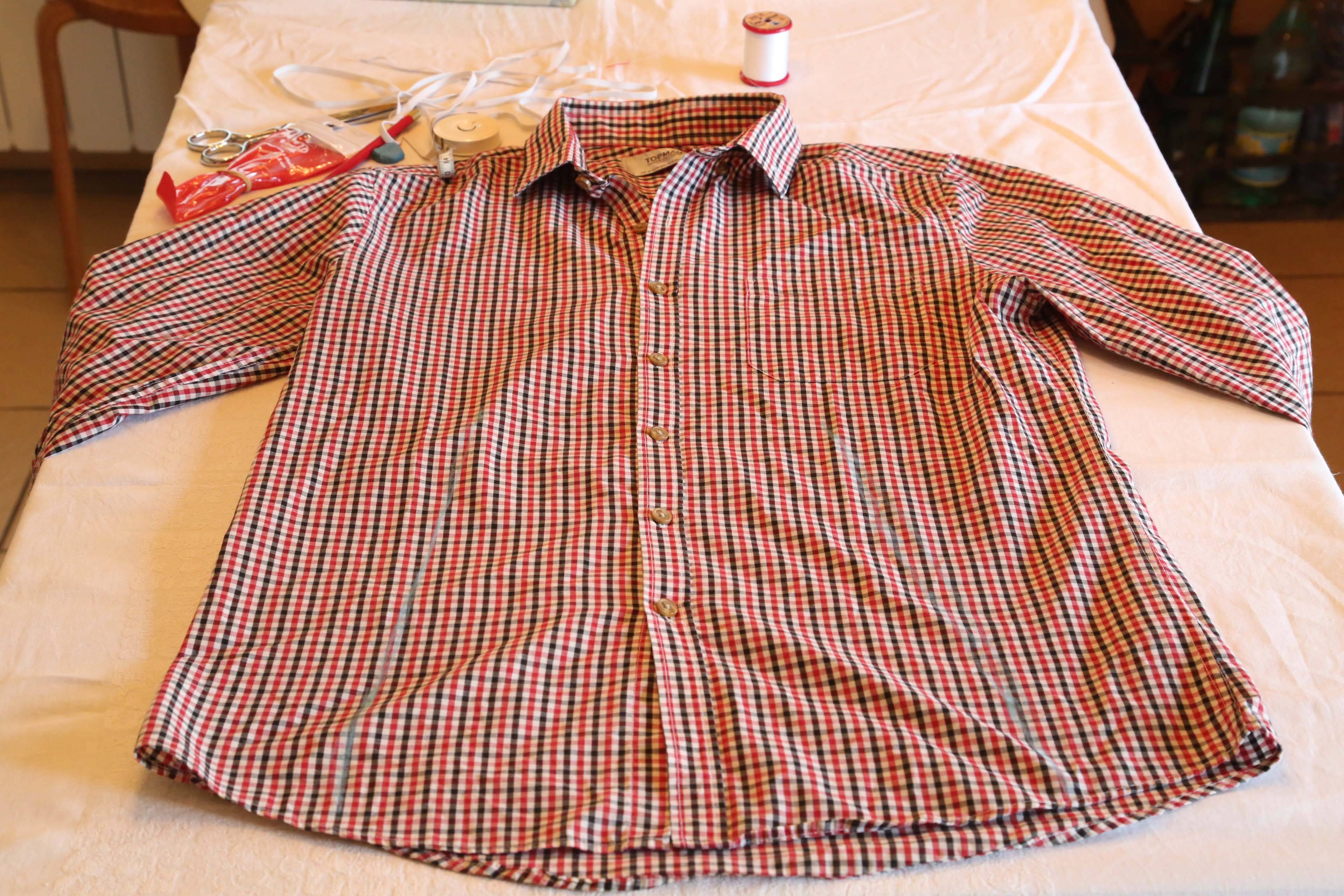 Transformer une chemise en jolie robe | La Fabrique DIY